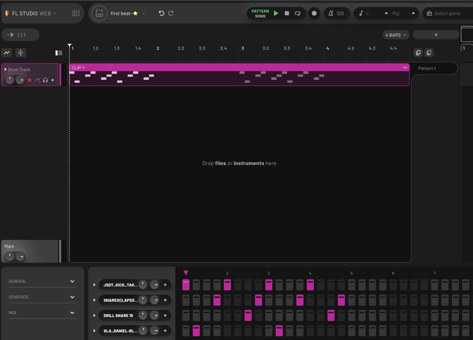 first beat attempt~ - image 1 - student project