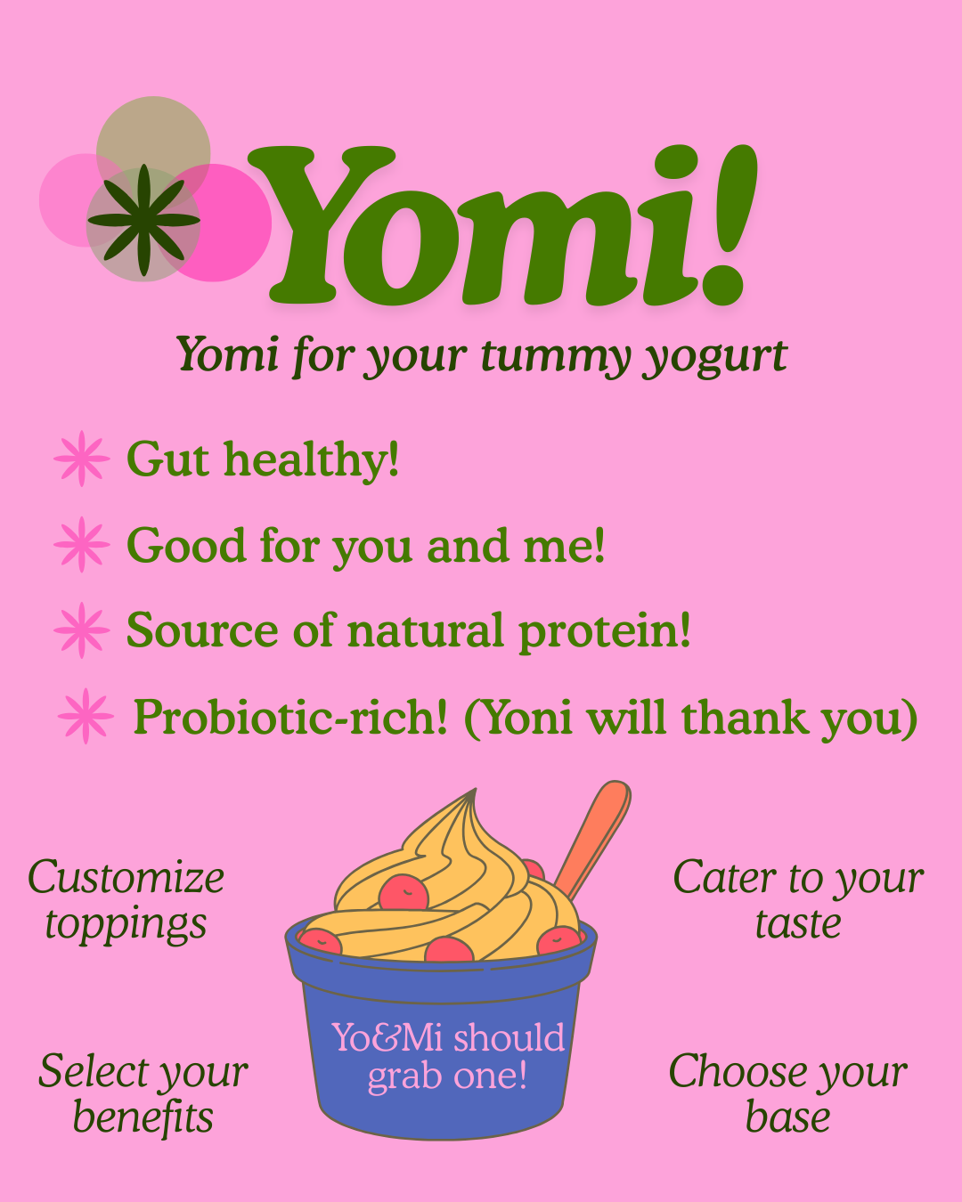 Yogurt Bar Poster - image 1 - student project
