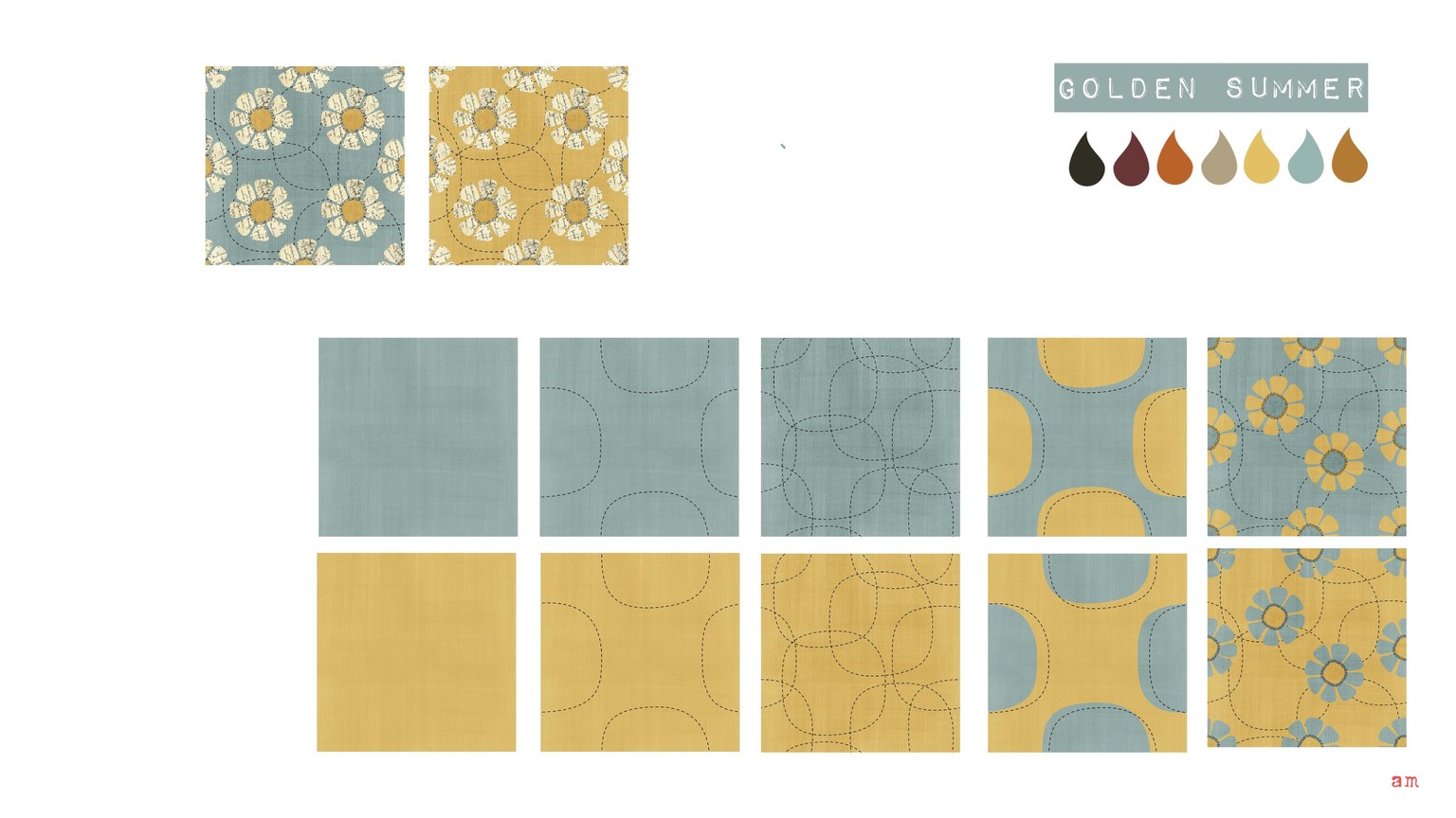 Creating seamless pattern with Affinity Designer - image 1 - student project