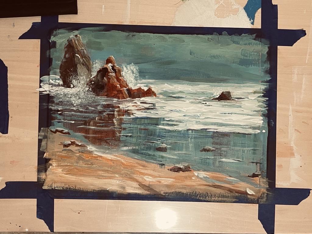 First Ever Acrylic Painting! - image 1 - student project