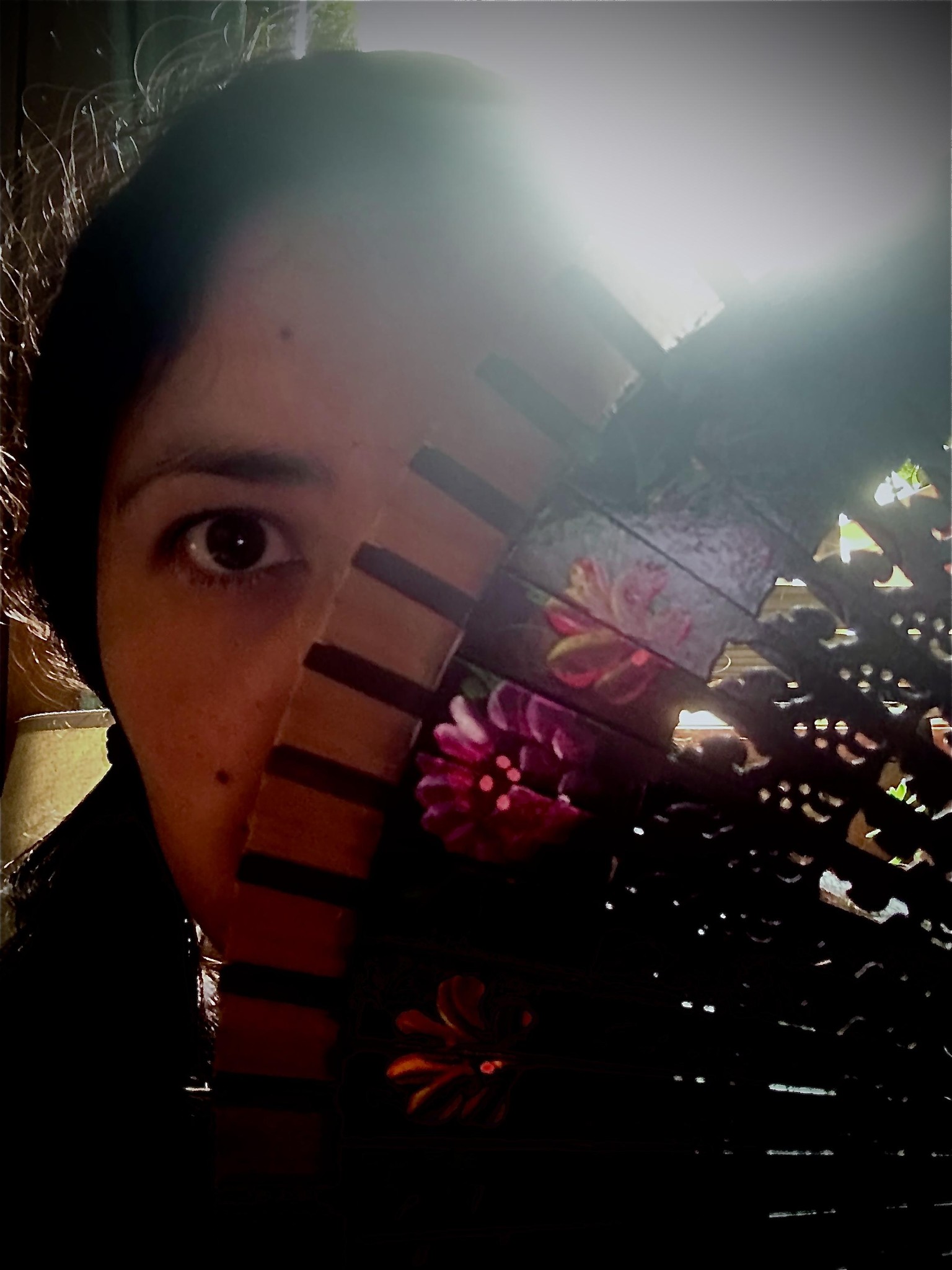 Creative self-portrait: Day 3 Peekaboo - image 2 - student project