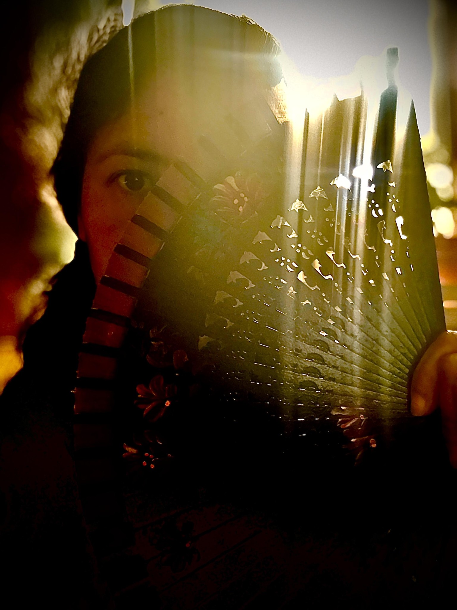 Creative self-portrait: Day 3 Peekaboo - image 1 - student project