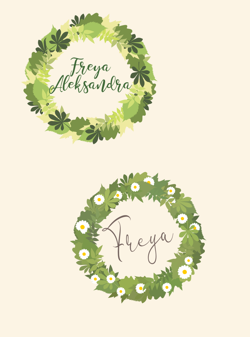 Summer-y wreath! - image 1 - student project