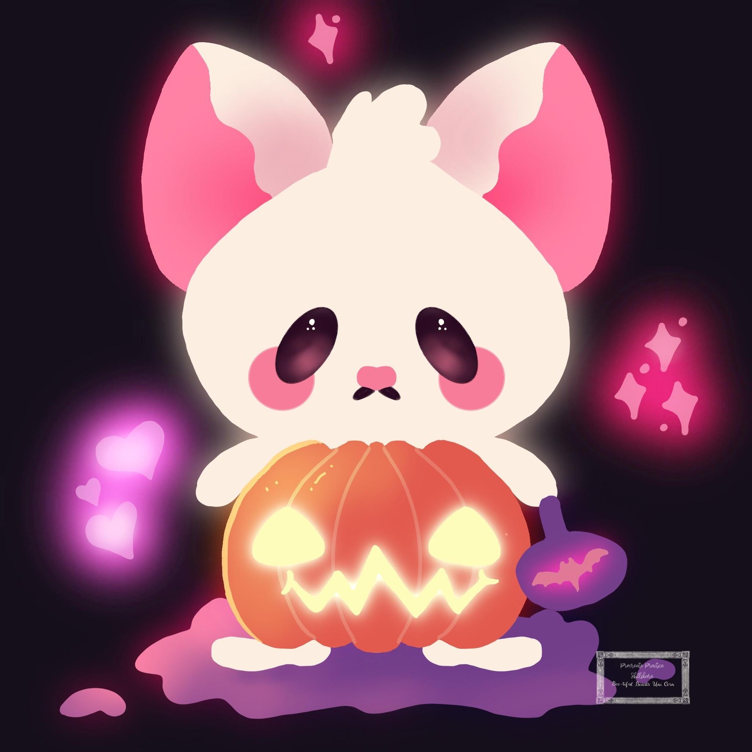 Boo-ti ful Glowing Trio - image 1 - student project