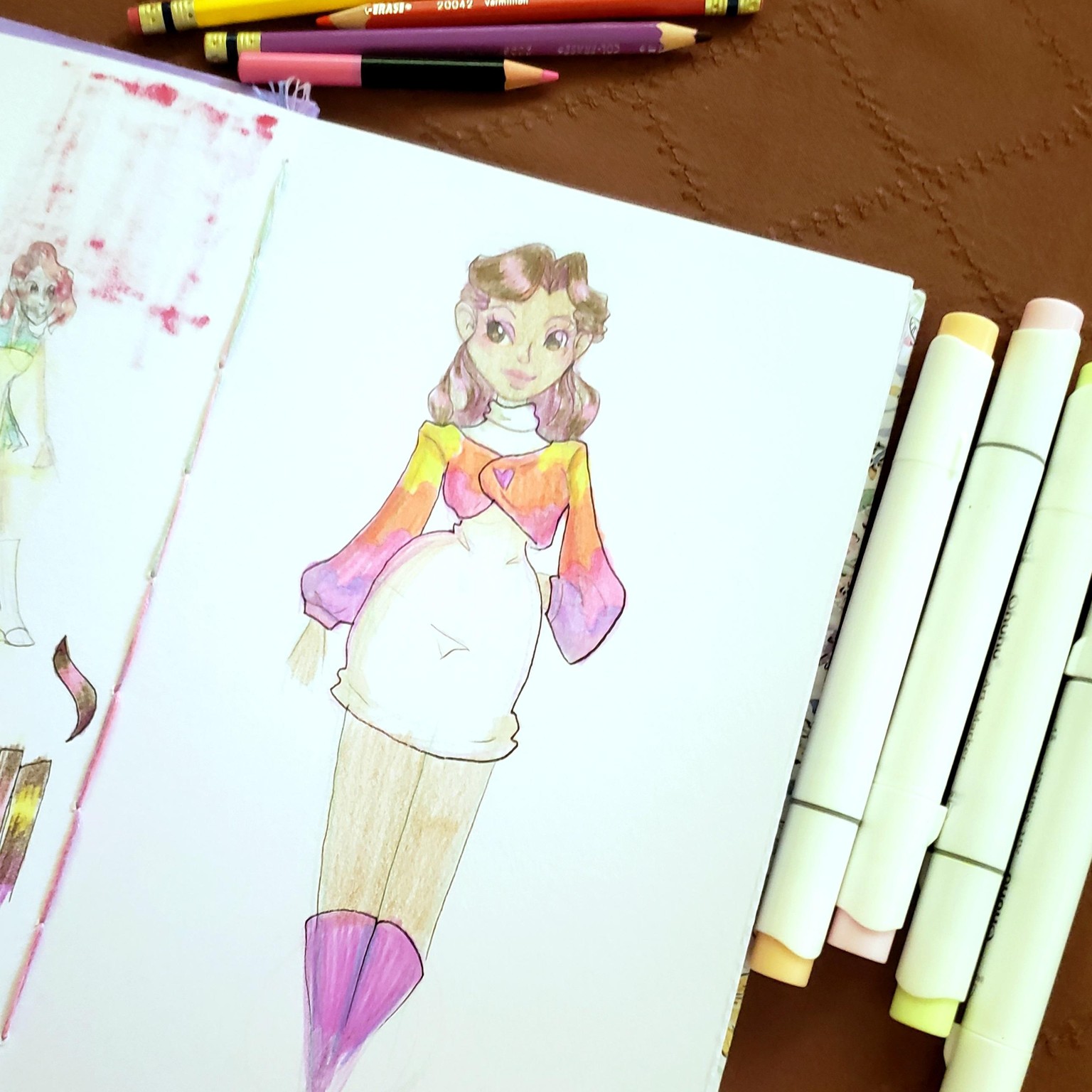 Fashion Sketch Book - image 1 - student project