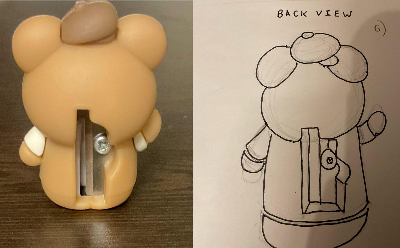 Elephant drawings using only box and cylinder forms. Also drew cute teddy bear. - image 4 - student project