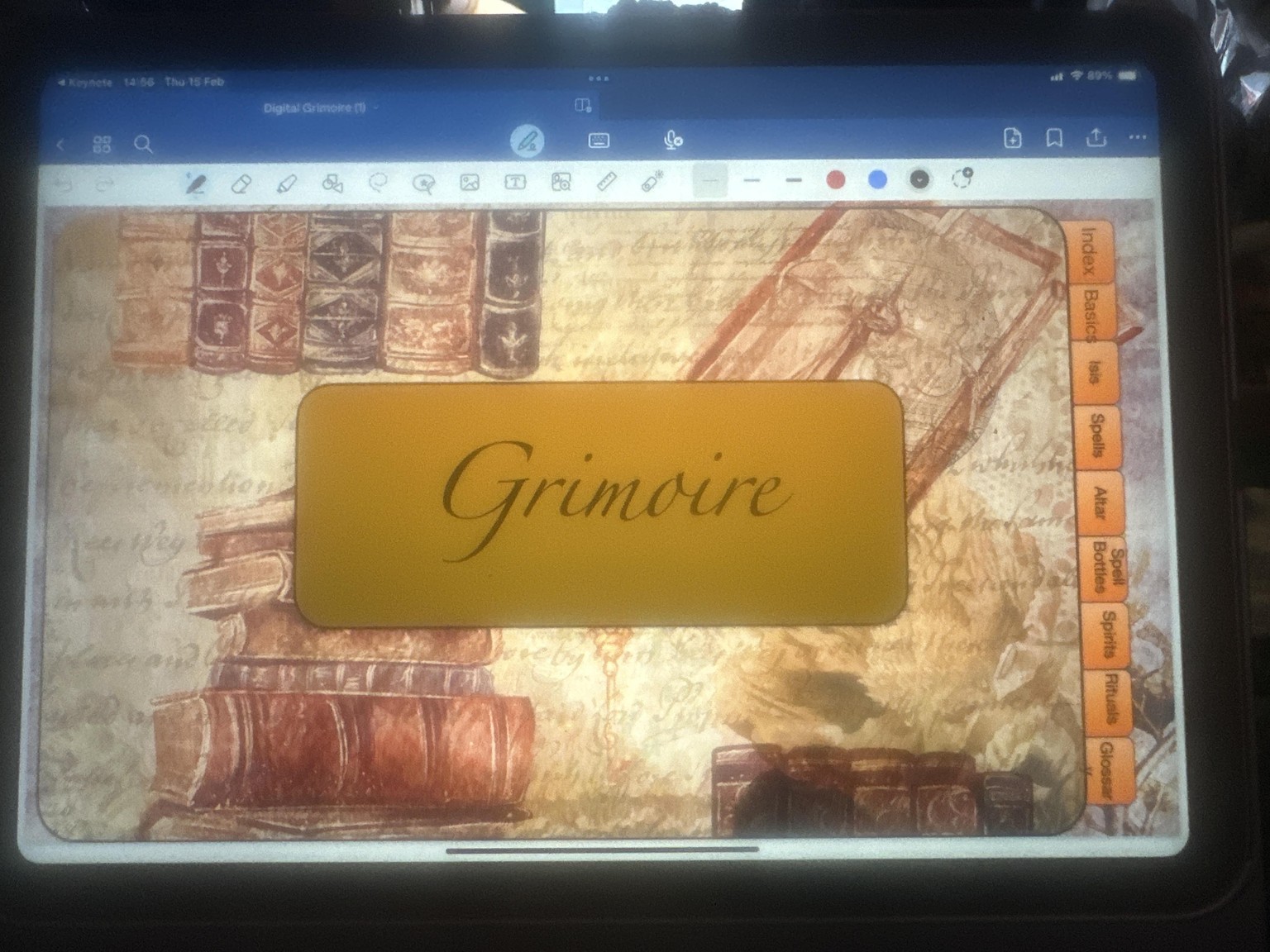 Keynote notebook - image 1 - student project