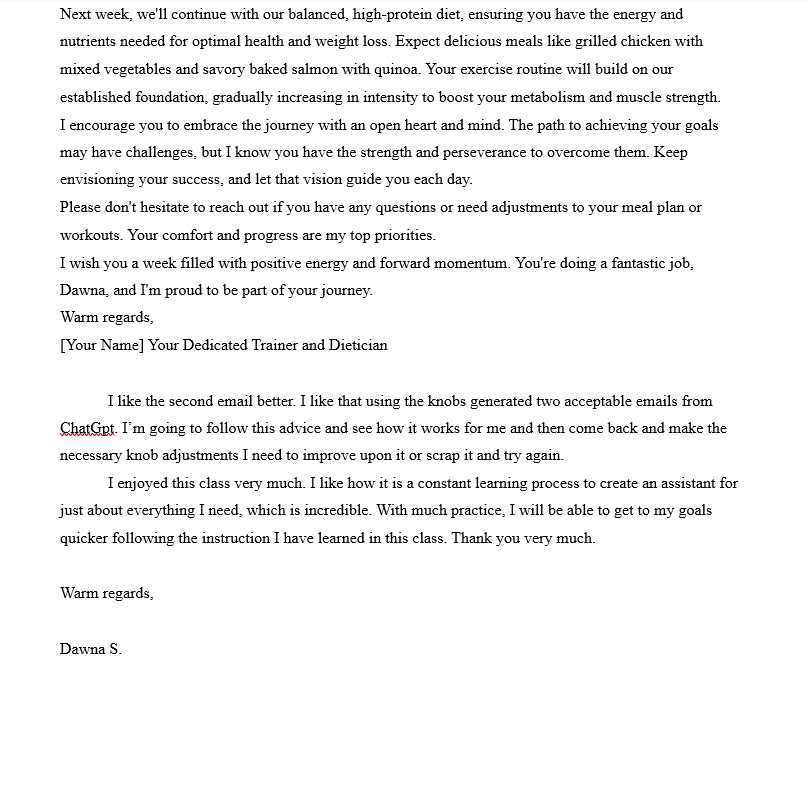 Excellent Writing with ChatGPT | A Complete Hands-on Guide - image 6 - student project