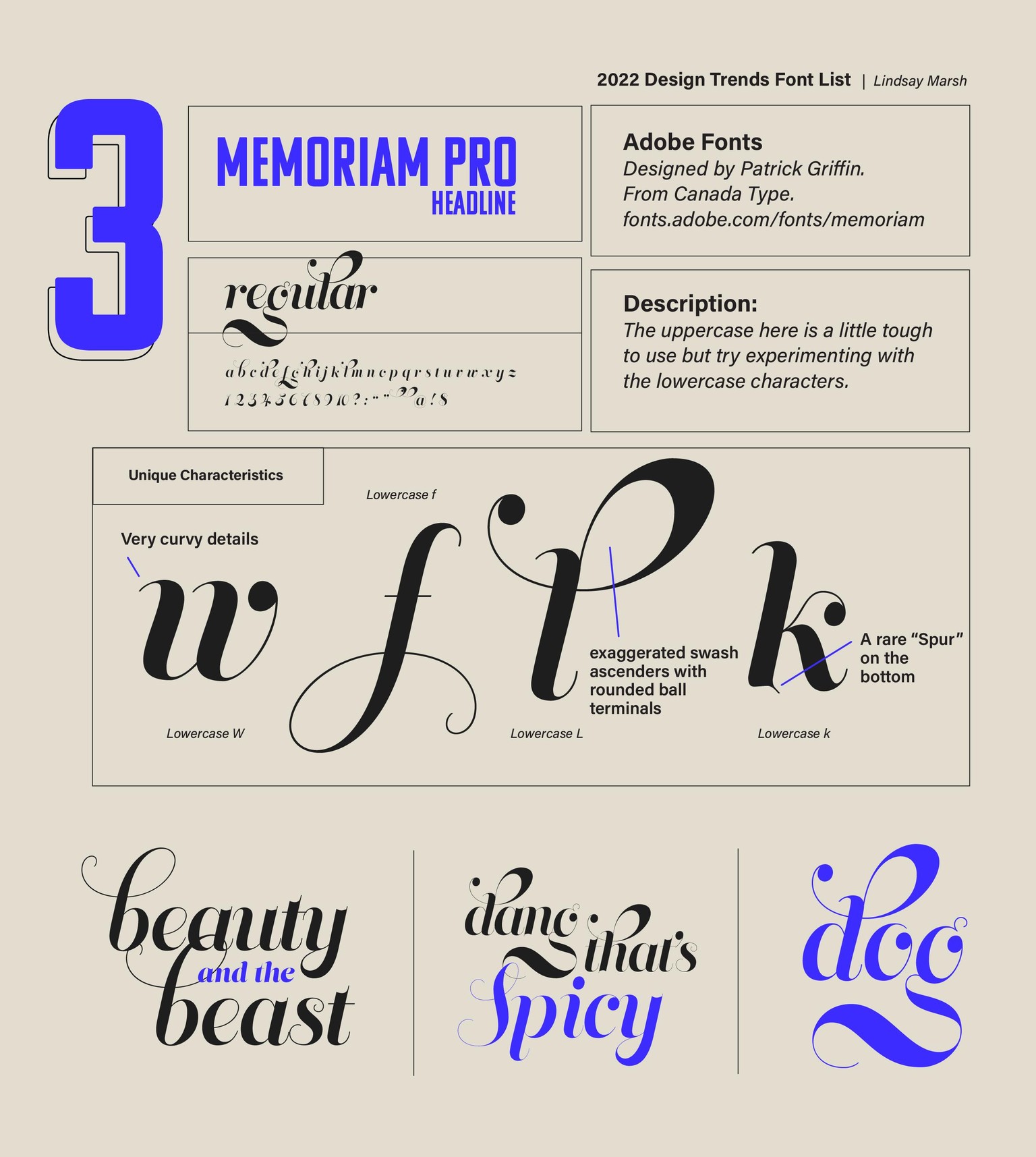 My favorite fonts for 2022 and my projects! - image 3 - student project