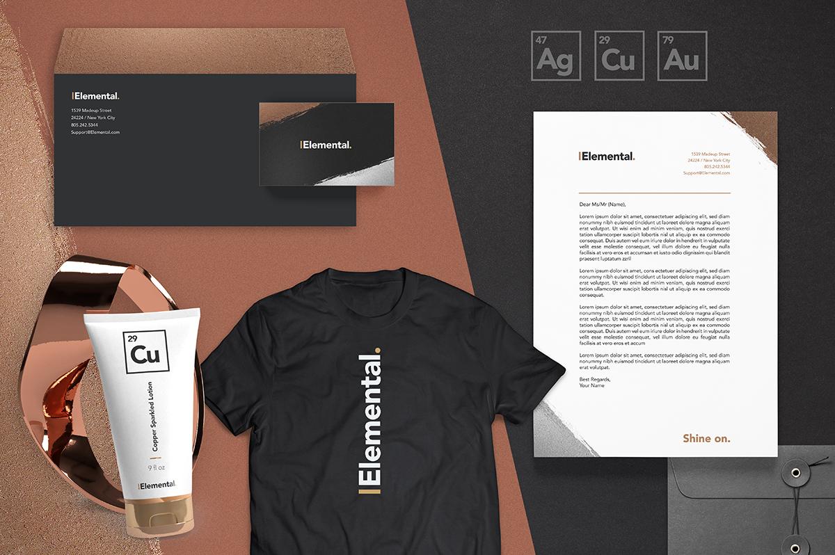 The Elemental Brand - Full Design Process - image 1 - student project