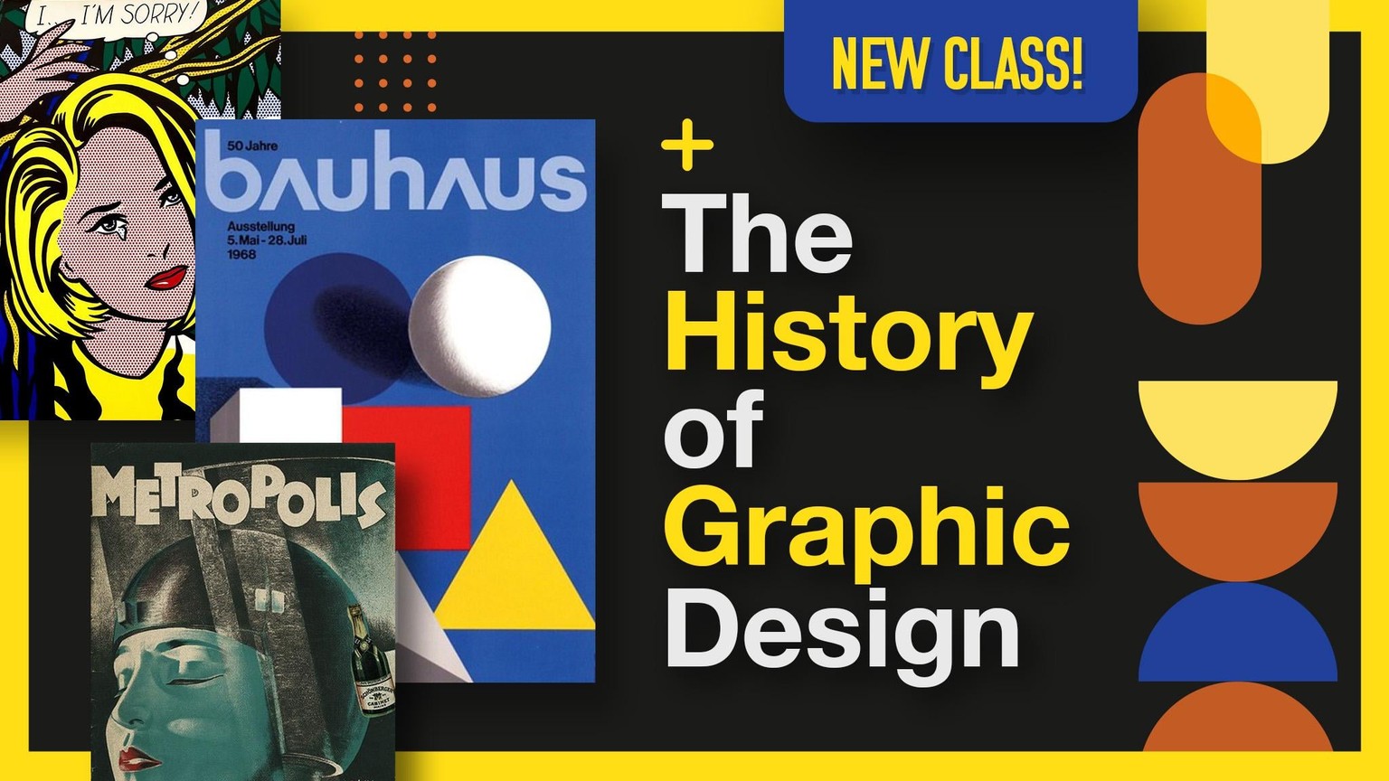 Bauhaus Poster Project - Graphic Design History - image 3 - student project