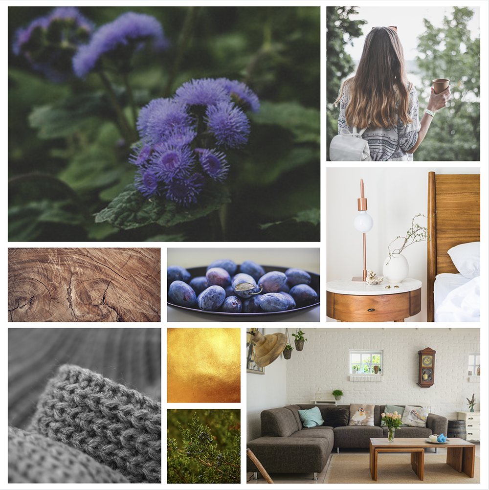 Color Palette and Mood Board for a Women's Lifestyle Brand - image 1 - student project