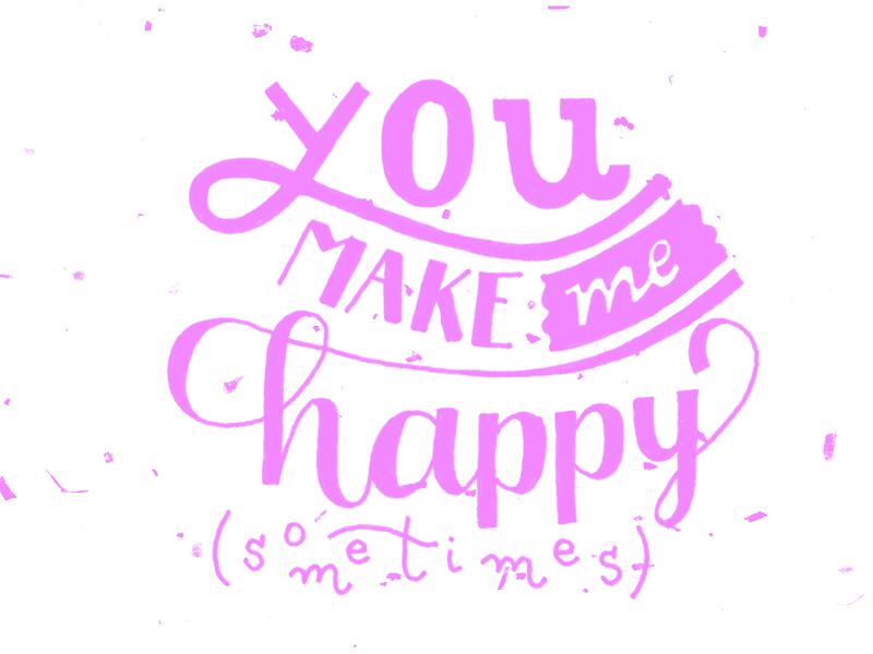You make me happy so I sparkle (sometimes) - image 3 - student project