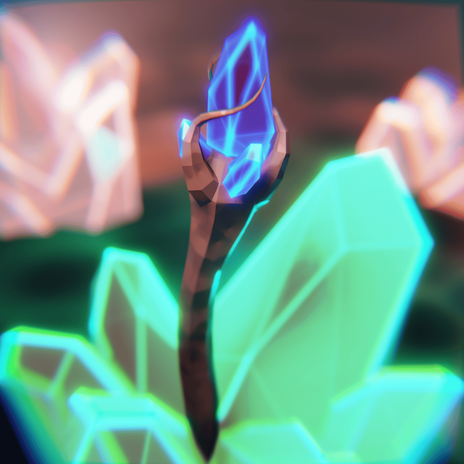 Magic Crystal Staff! - image 1 - student project
