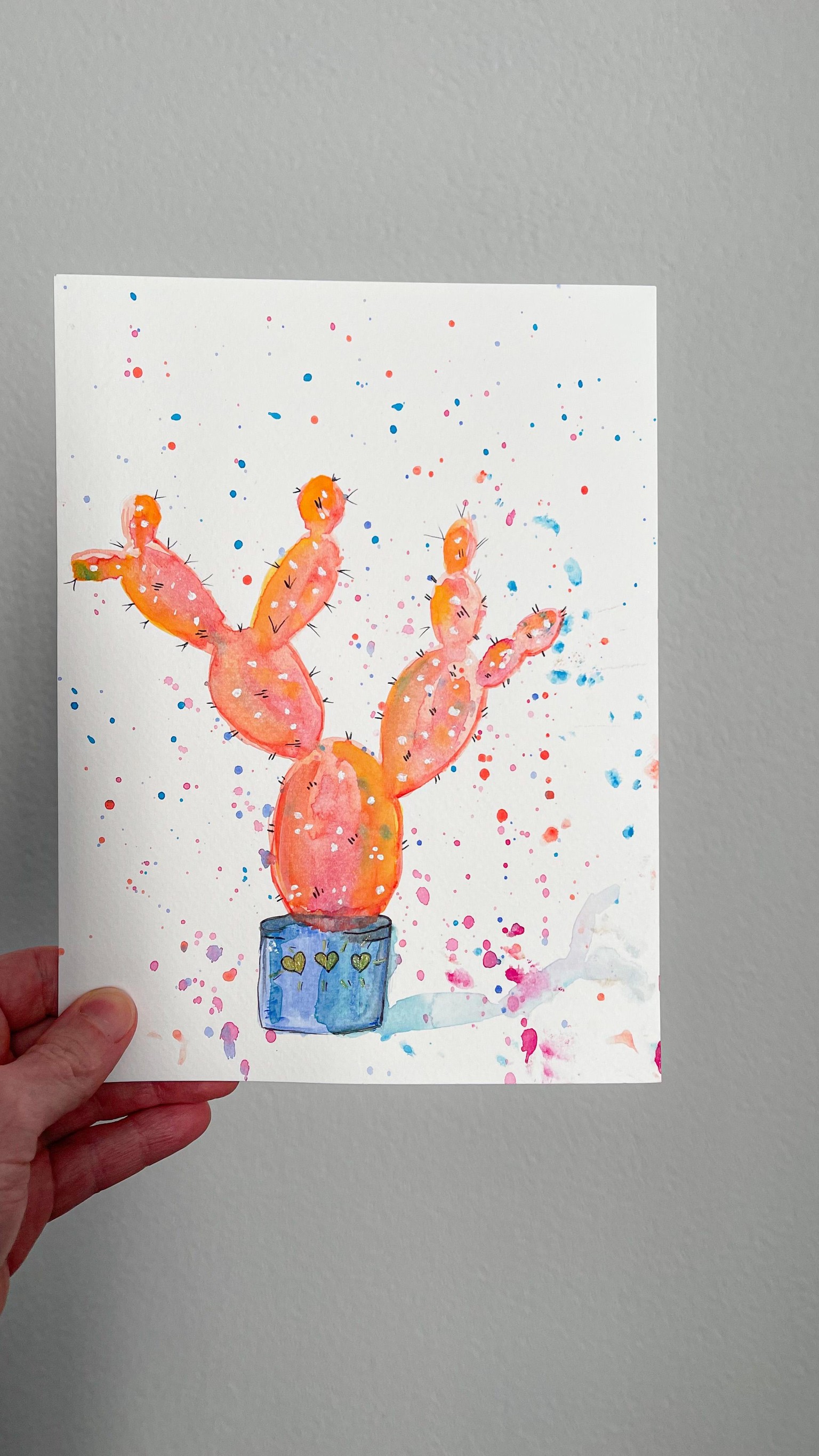 Colorful Cactus - image 2 - student project