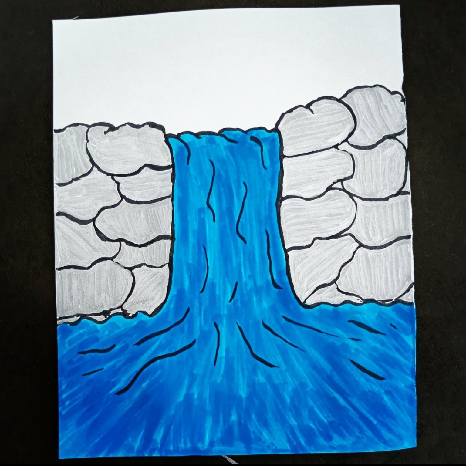 Giant Waterfall - image 1 - student project