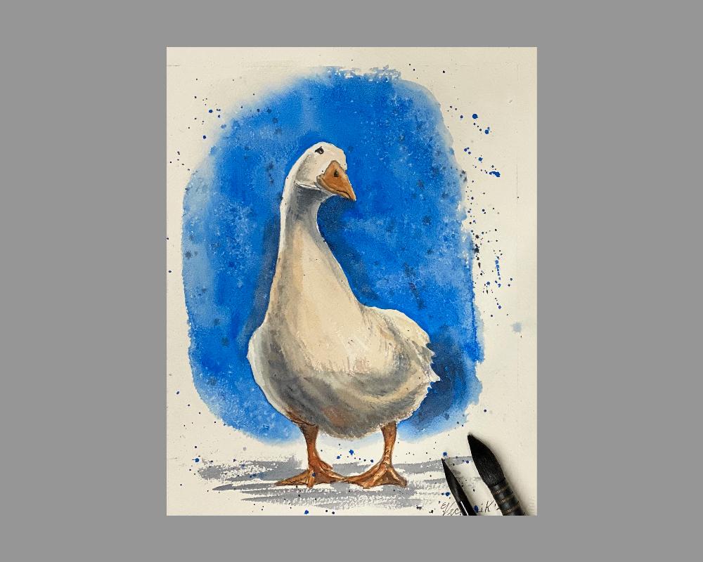 Watercolor backgrounds - image 2 - student project