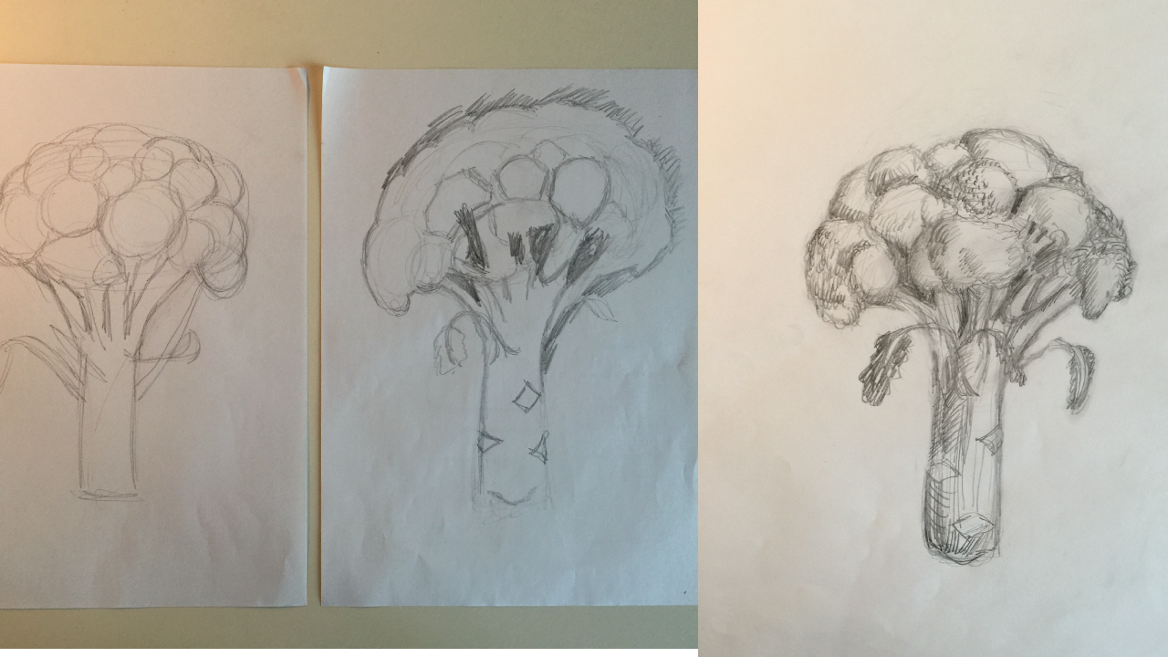 The Broccoli Show - A drawing example project - image 2 - student project
