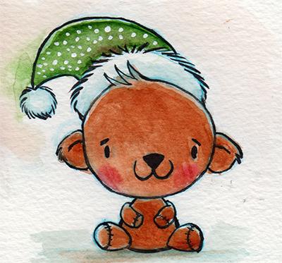 Watercolor Holiday Characters - image 5 - student project