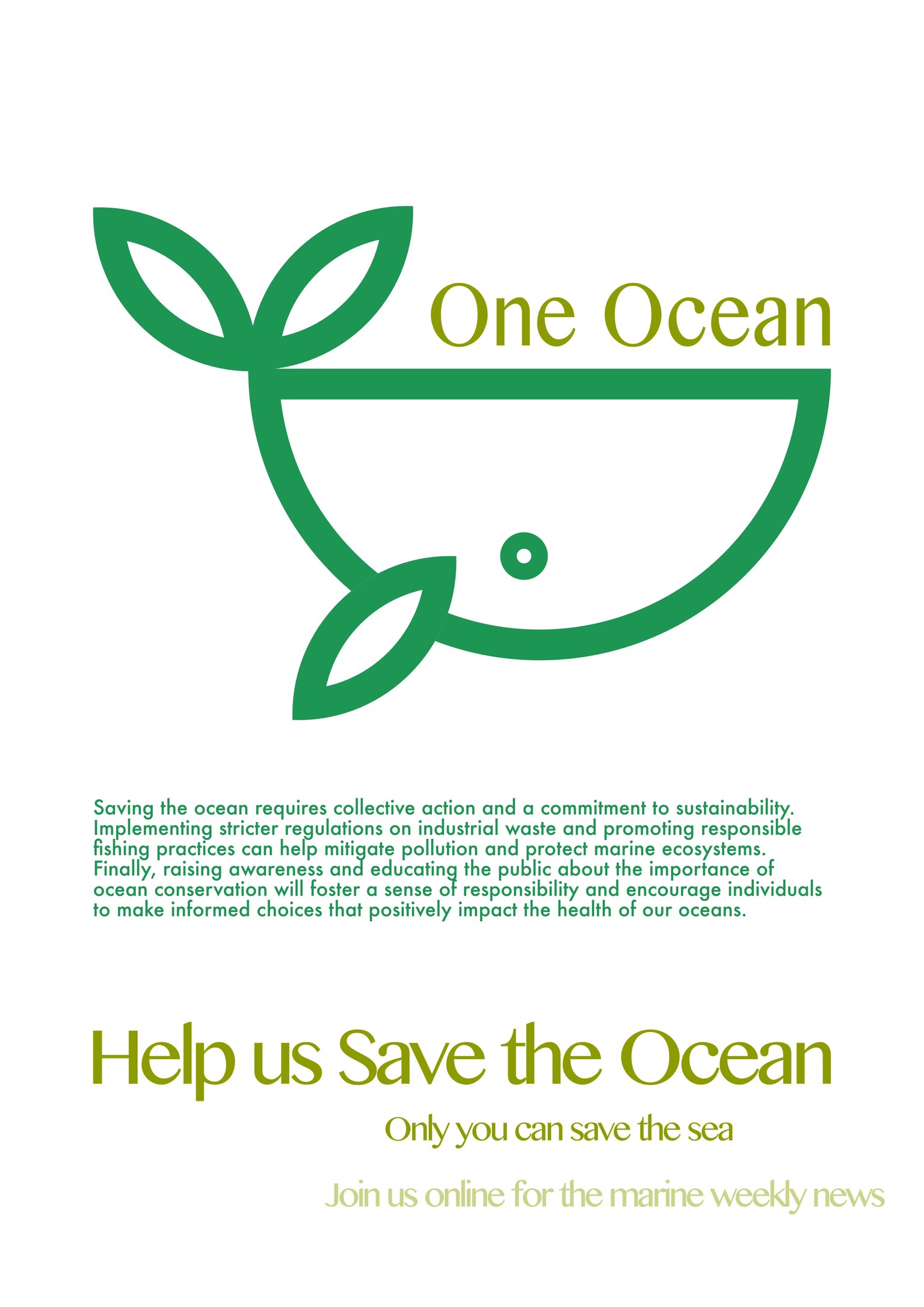 Save the Ocean - image 1 - student project