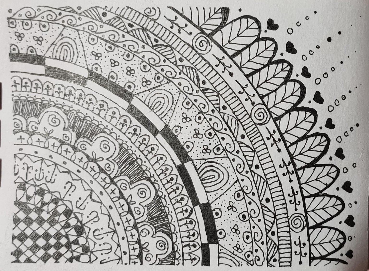 Therapeutic mandala - image 1 - student project