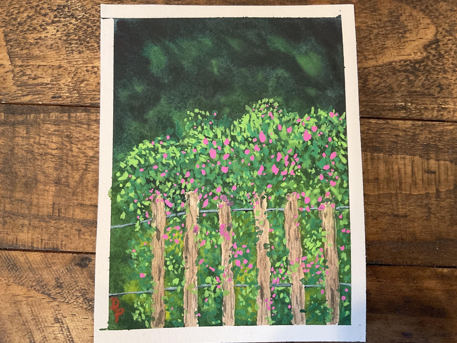 Spring Landscapes in Watercolor - image 2 - student project