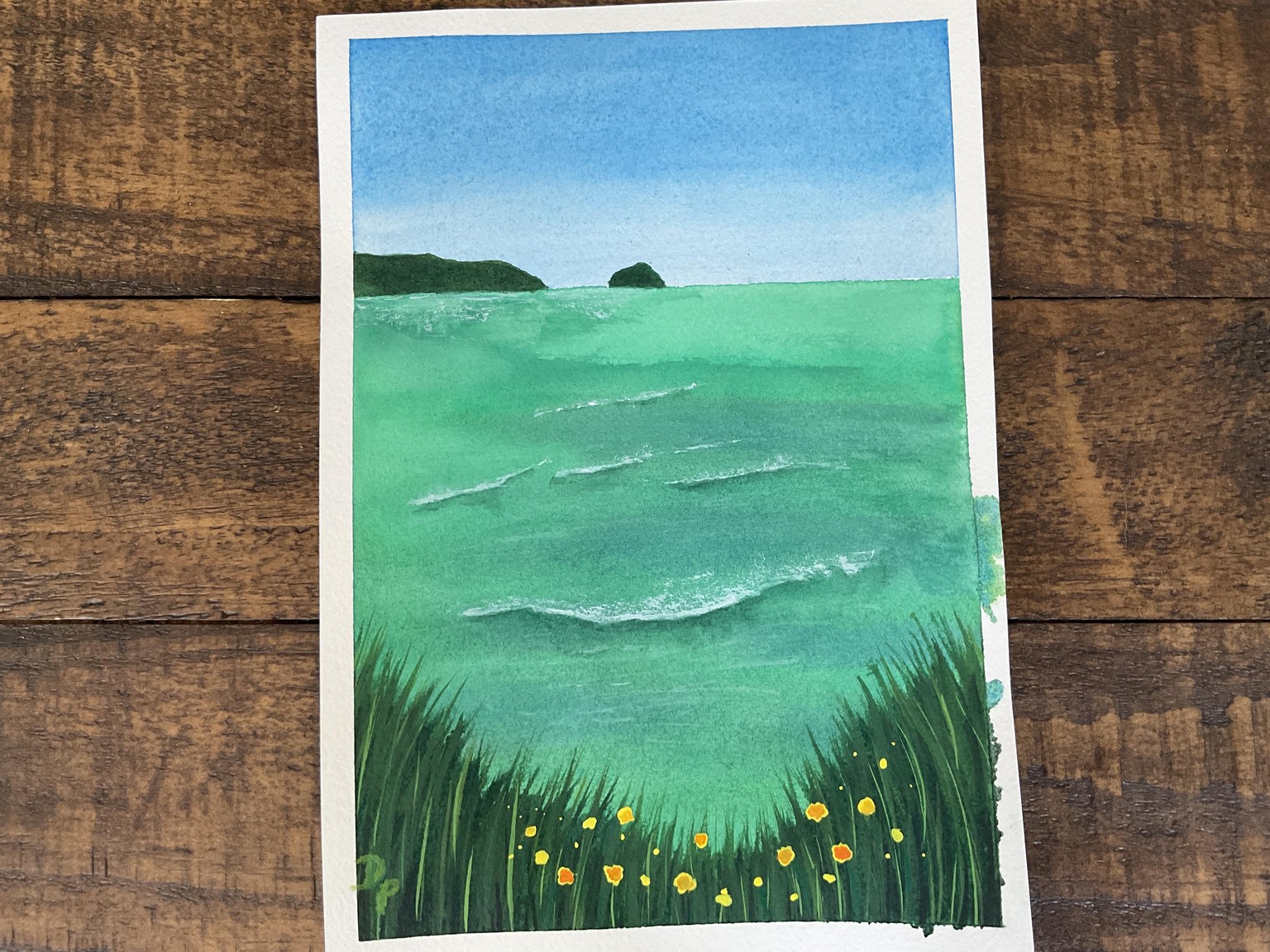 Spring Landscapes in Watercolor - image 3 - student project
