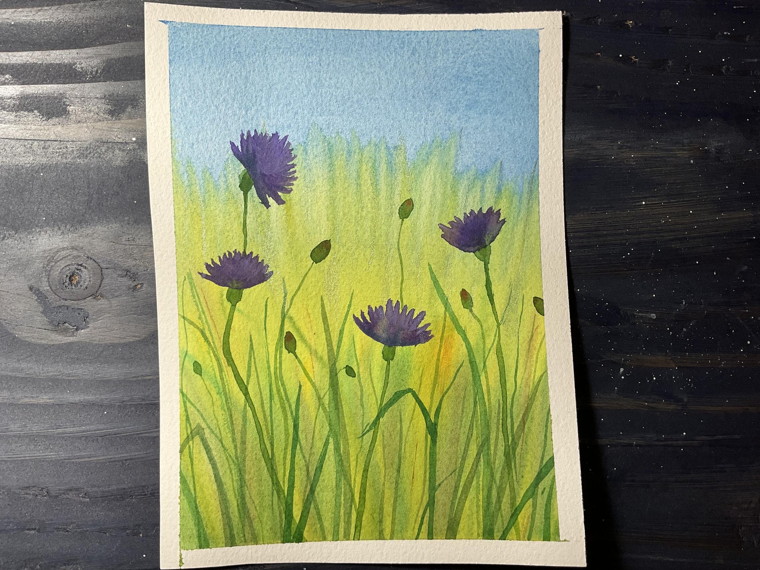 Spring Landscapes in Watercolor - image 8 - student project