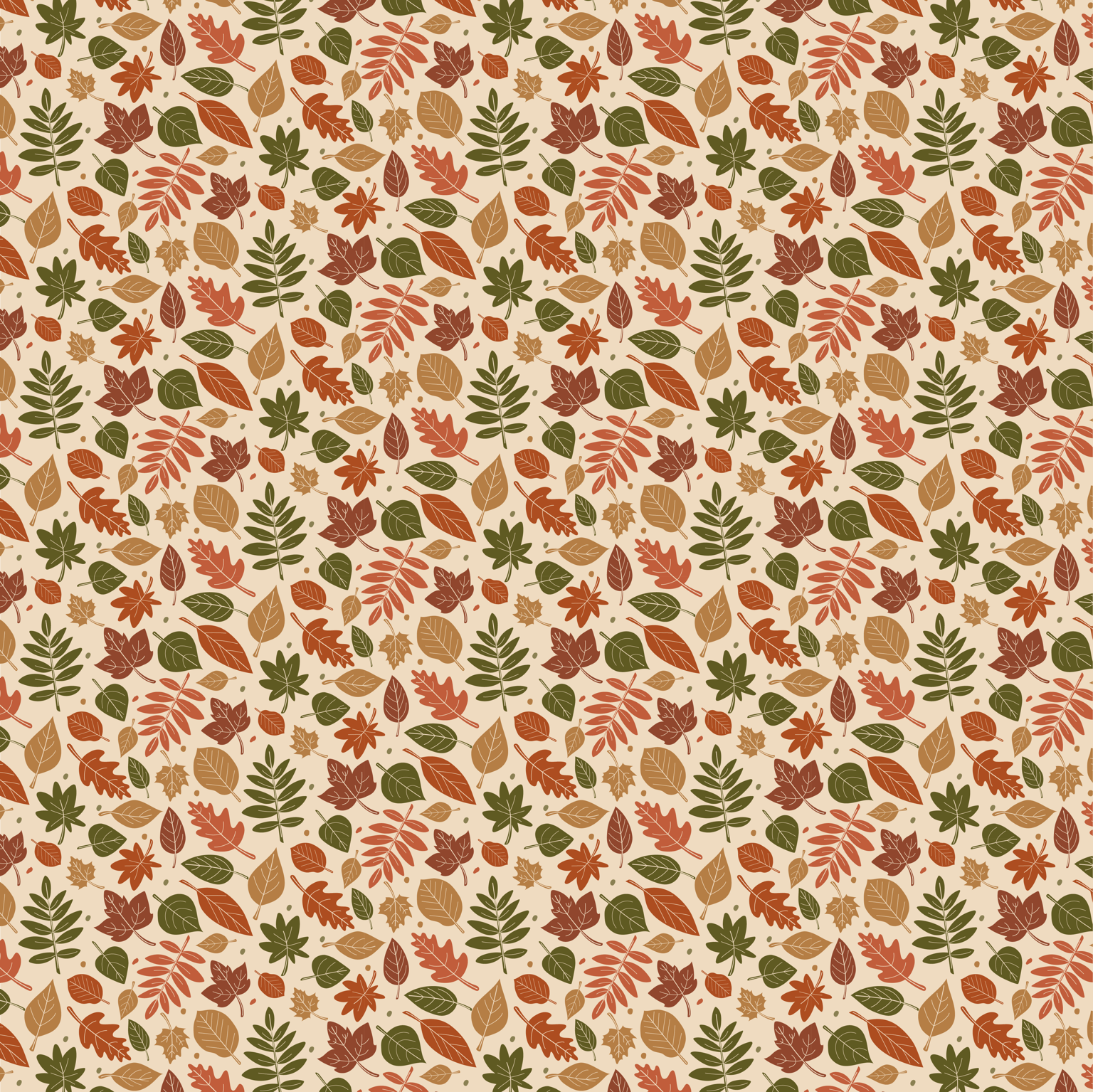 Autumn Pattern - image 1 - student project