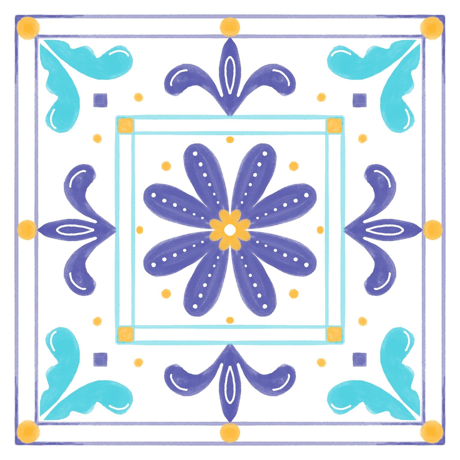 Azulejo Drawing - image 6 - student project