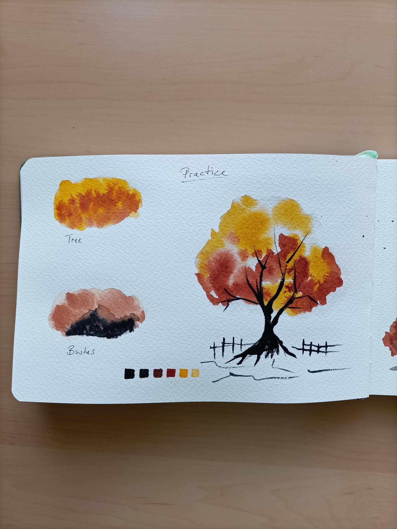 Landscape painting - image 1 - student project