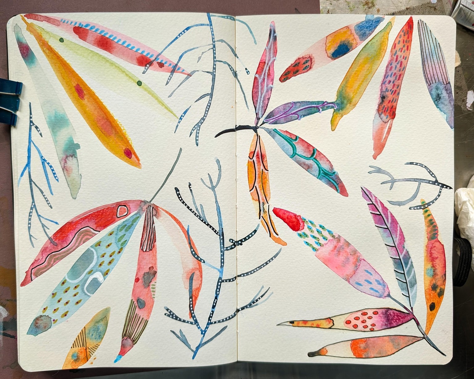 Pages of My Stylized Botanicals - image 1 - student project