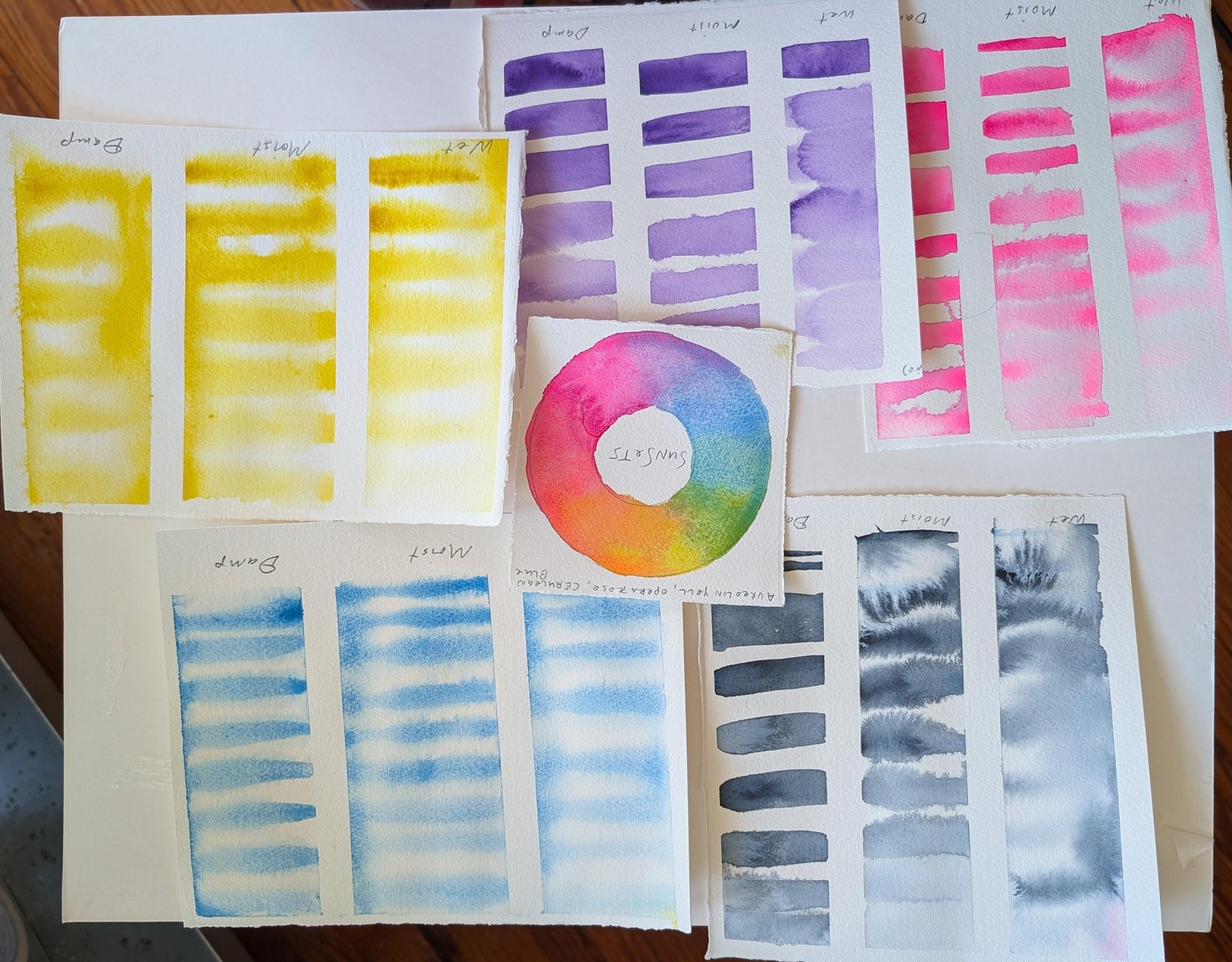 Process Projects for 6 Stroke Sunsets - image 2 - student project