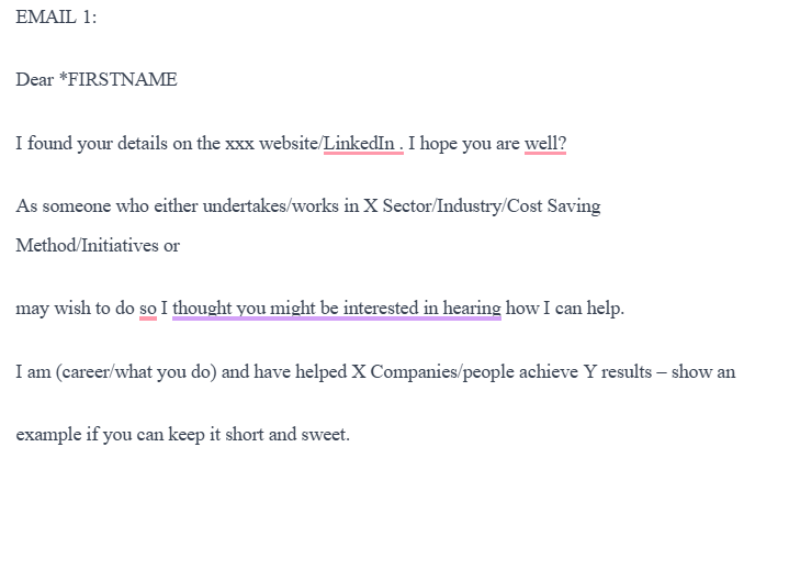 Email Marketing - image 2 - student project