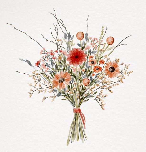 Bouquet of wildflowers - image 1 - student project