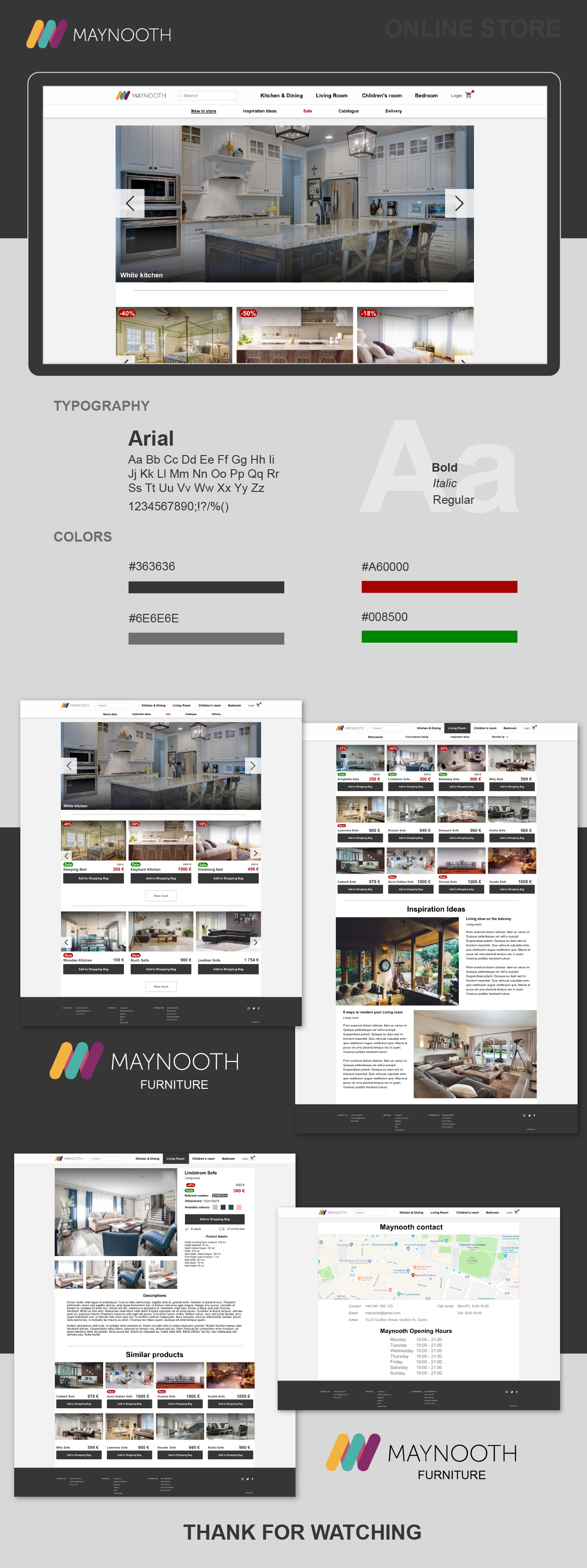 Maynooth furniture - image 1 - student project