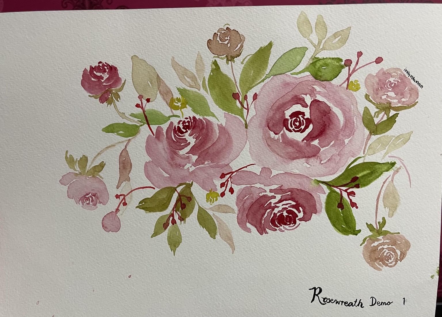 Buds and Rosewreath Demo 1 - image 2 - student project