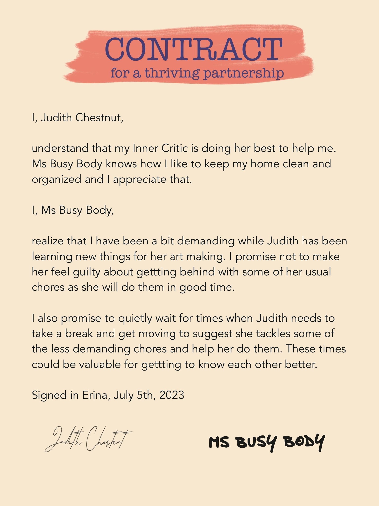 Ms Busy Body - image 1 - student project