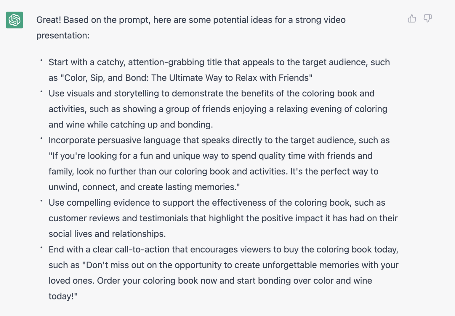 Video Presentation - Coloring Event - image 2 - student project