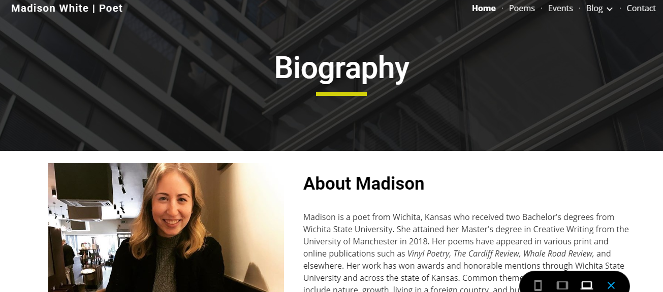 Website Re-Do - image 1 - student project