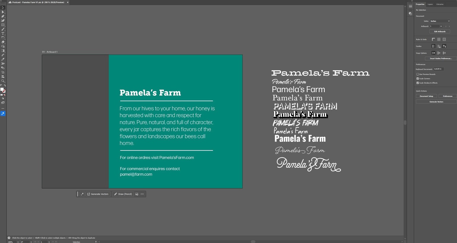 Adobe Illustrator Essentials – Complete Exercise Collection - image 23 - student project
