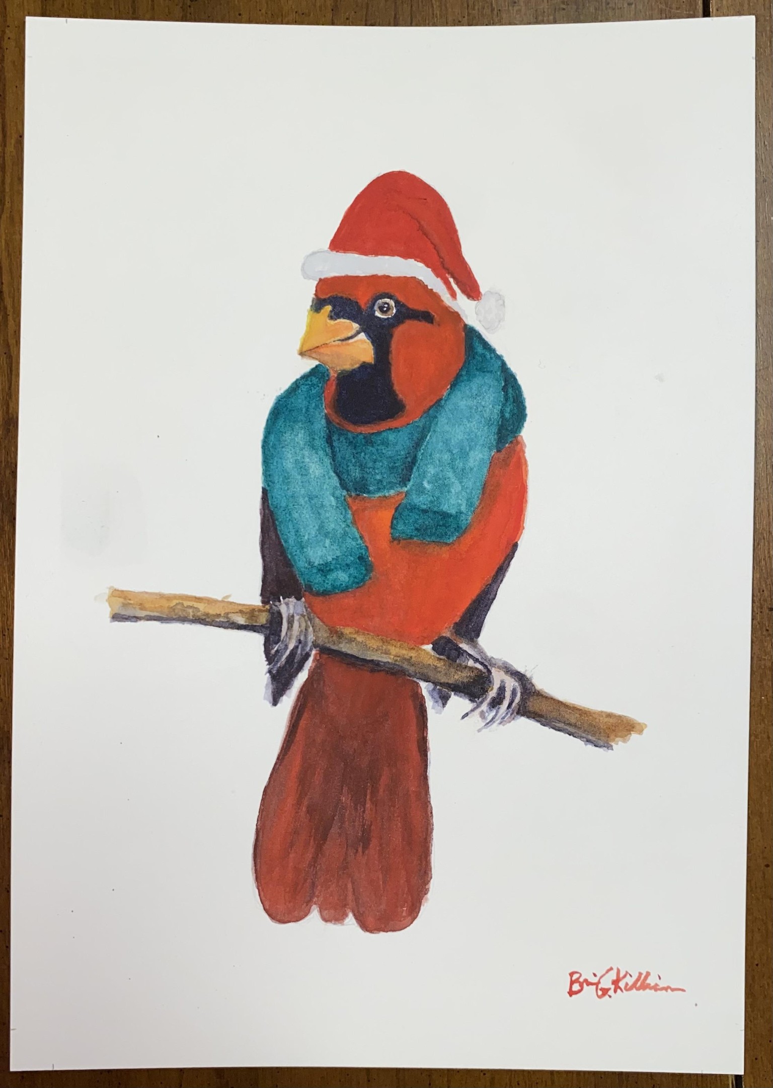Happy Holiday Cardinal - image 1 - student project