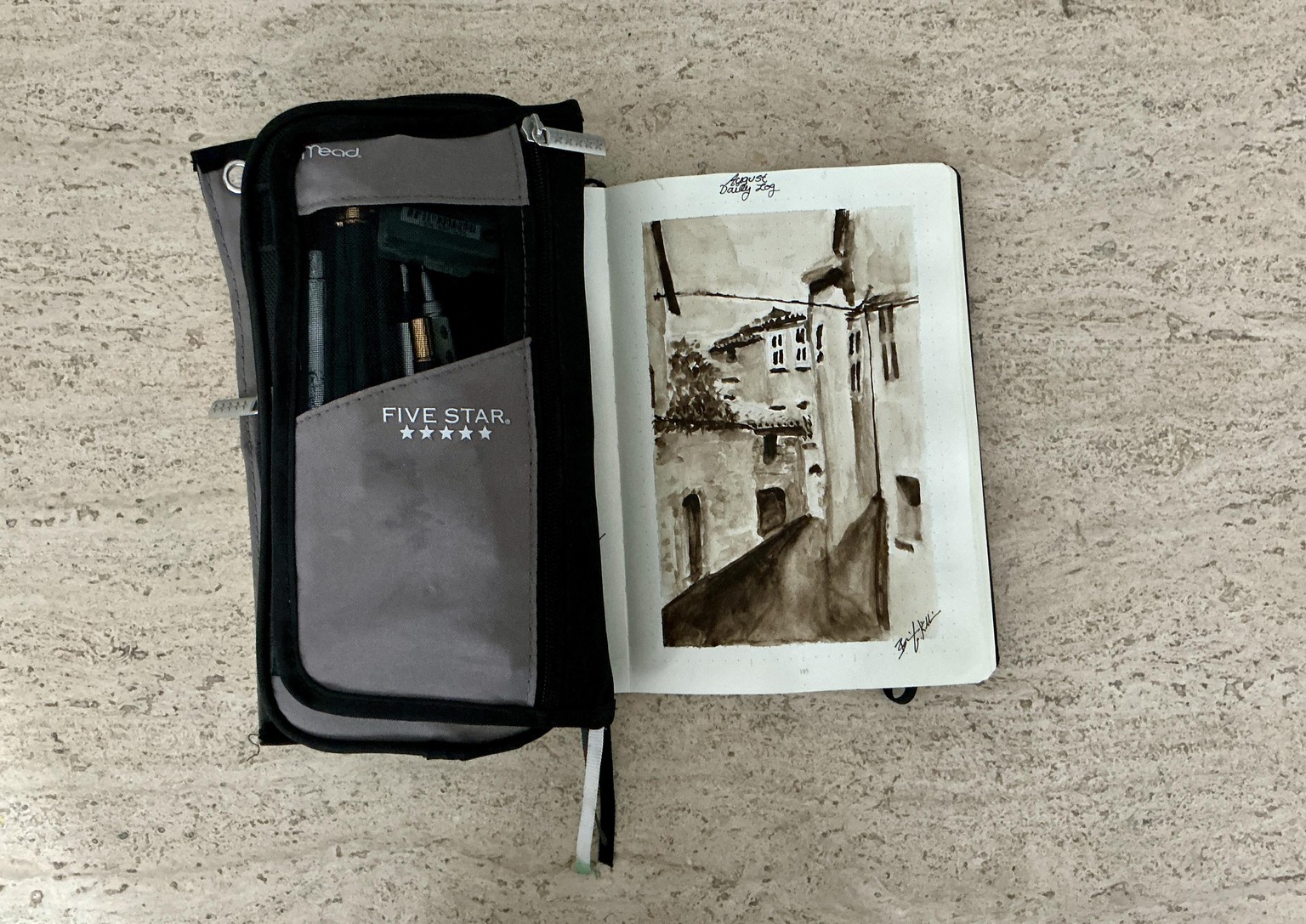 Captain Brian’s Flight Bag Travel Kit - image 1 - student project
