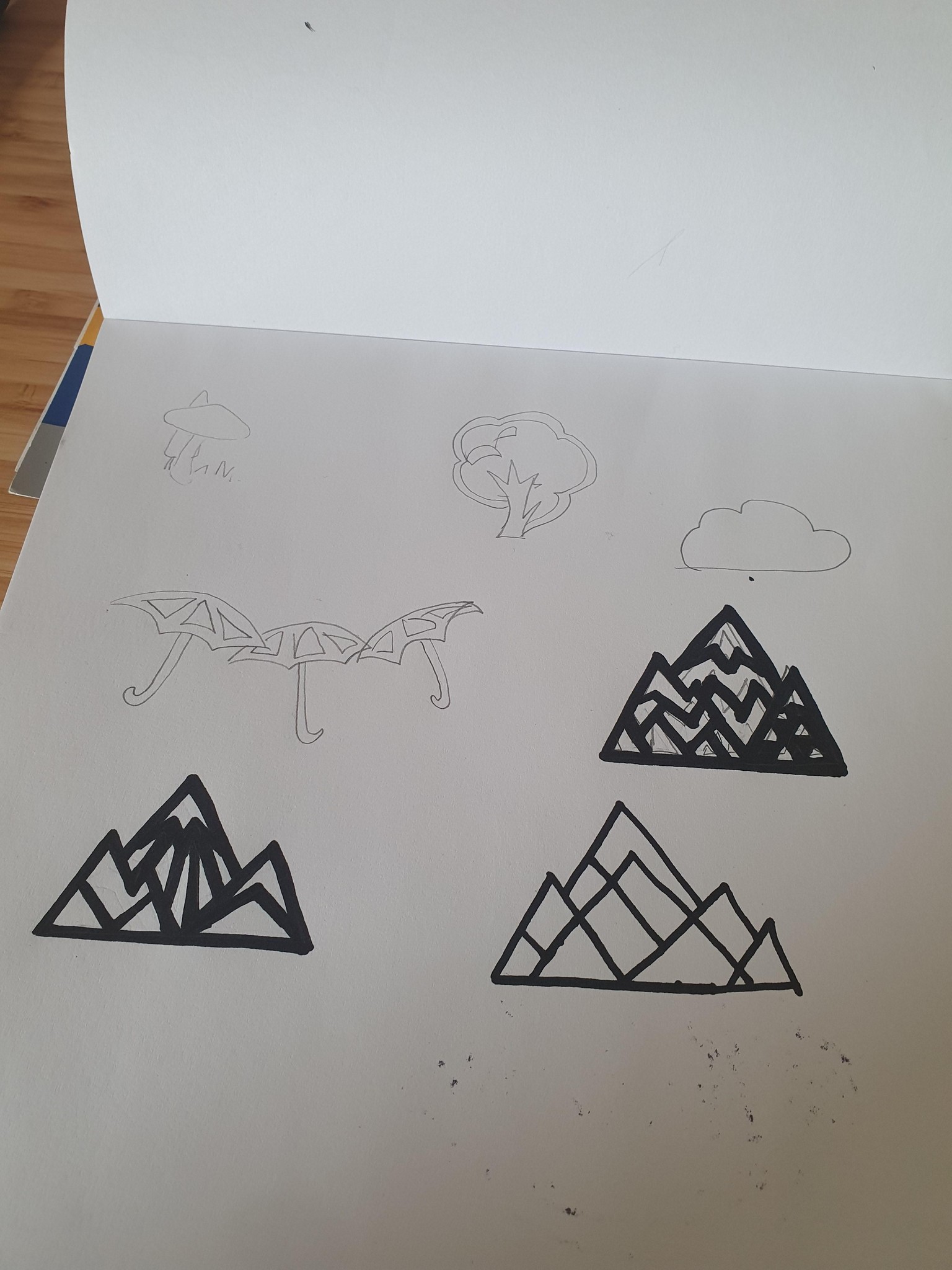 Mountain necklace design - image 1 - student project