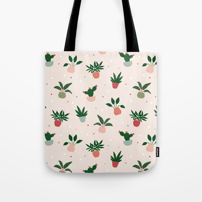 Happy Houseplants Tote Bag - image 1 - student project