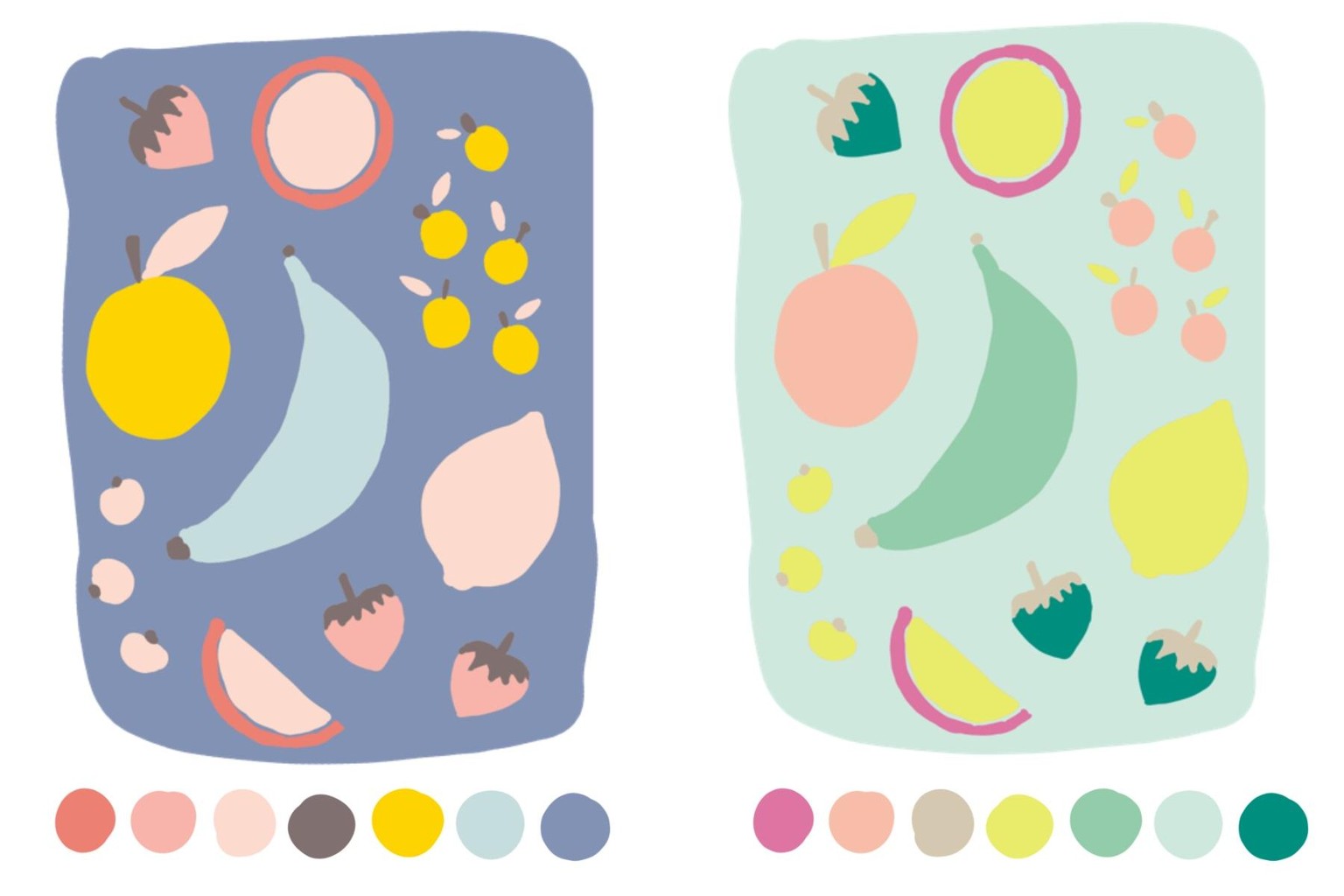 Color Inspiration for Digital Illustration: Color Palettes in Procreate - image 1 - student project