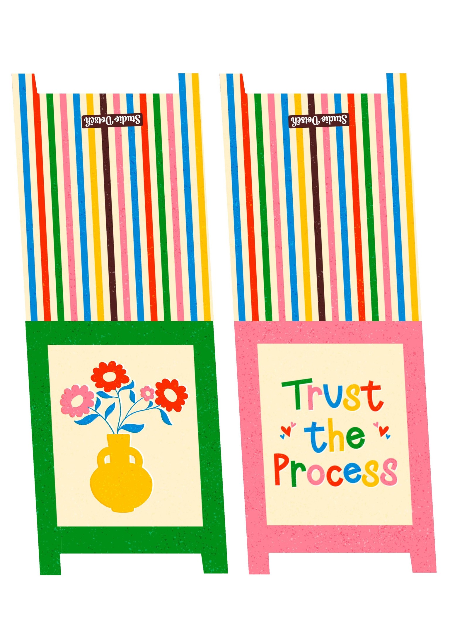 Chalkboard Cards - image 2 - student project
