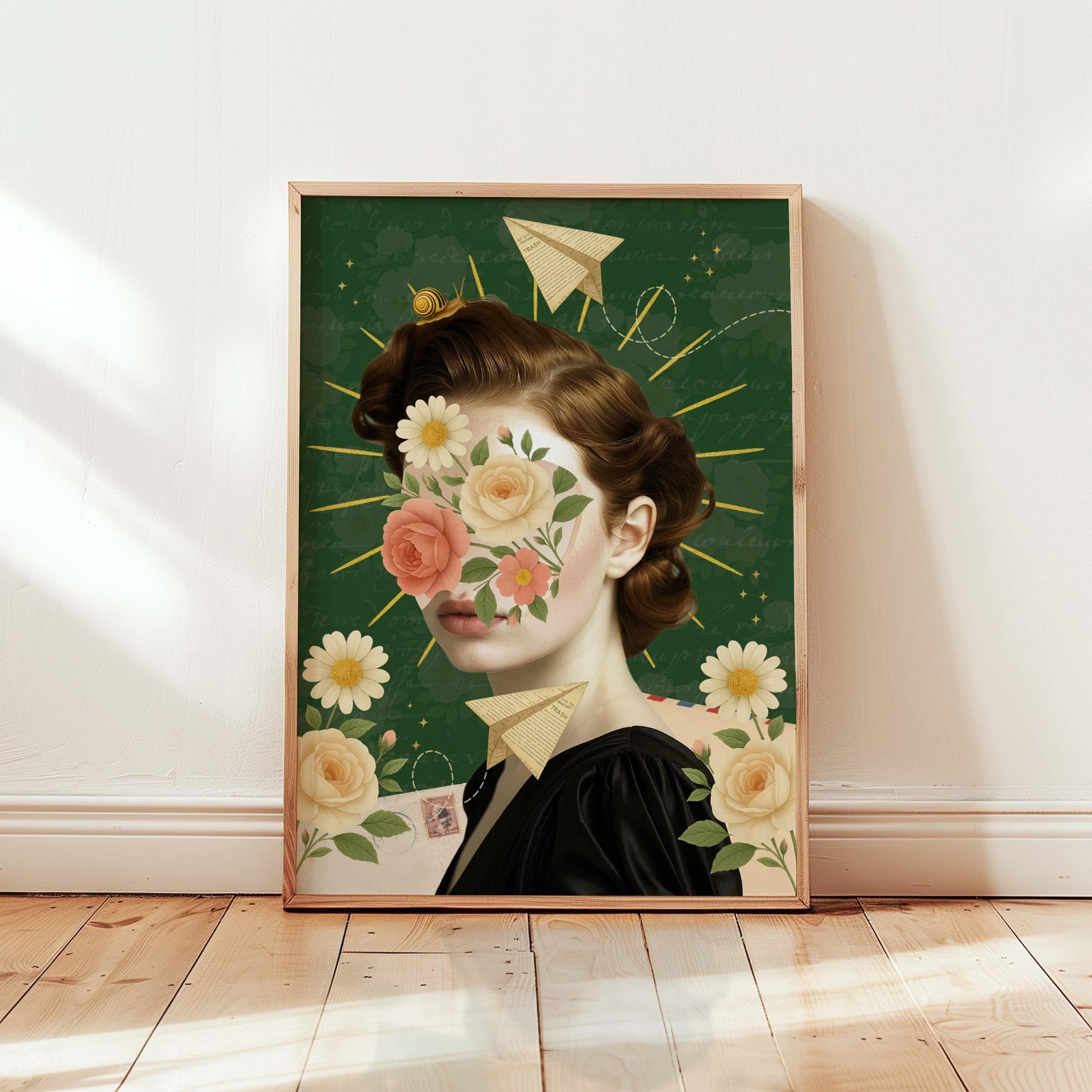 Digital collage: Bloom of a Forgotten Thought - image 2 - student project