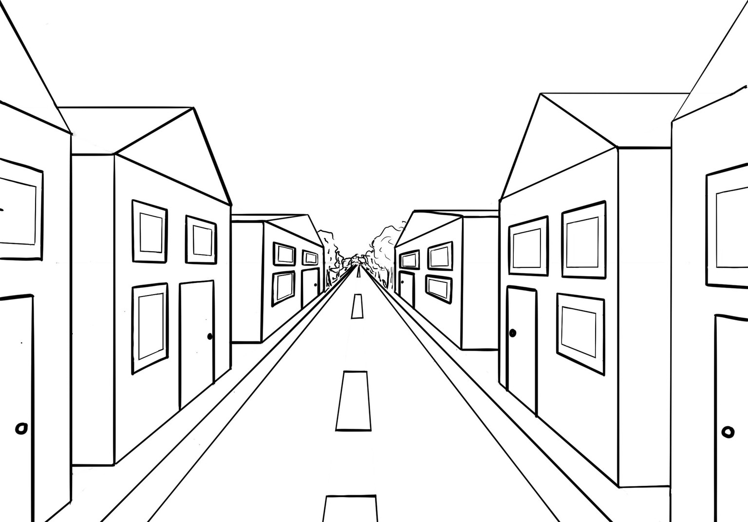 6 different perspective views, thanks so much for the fun lessons!  I drew them - image 4 - student project