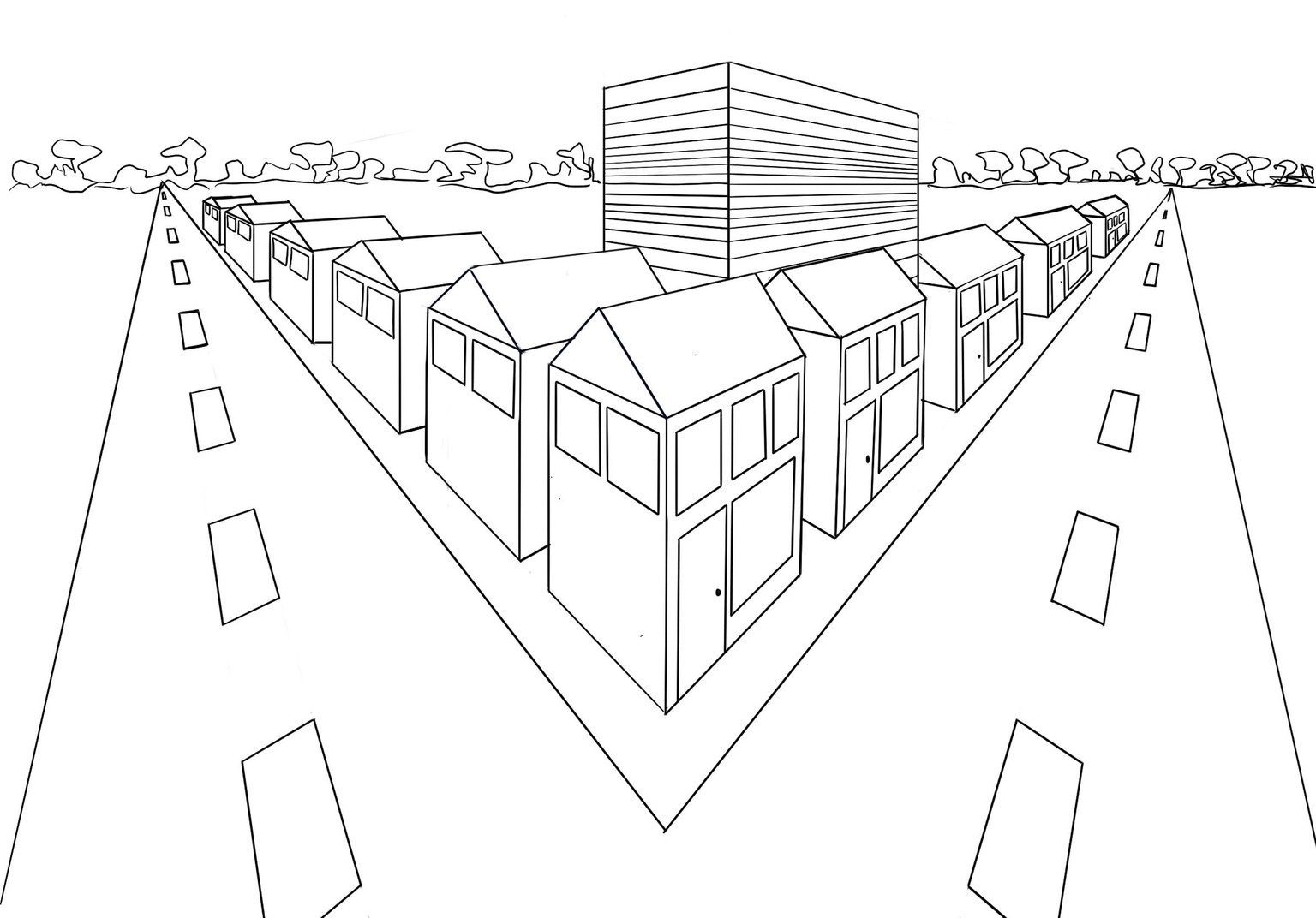 6 different perspective views, thanks so much for the fun lessons!  I drew them - image 1 - student project